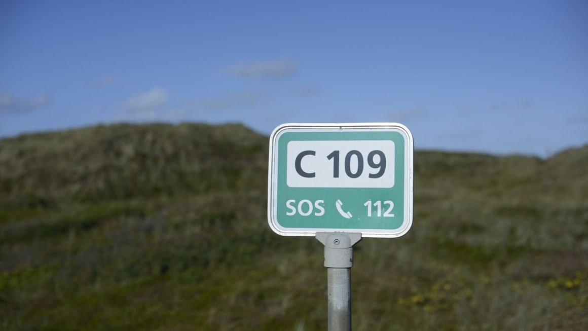 Strandnumre hjælper dig med at finde den helt rigtige opgang fra stranden