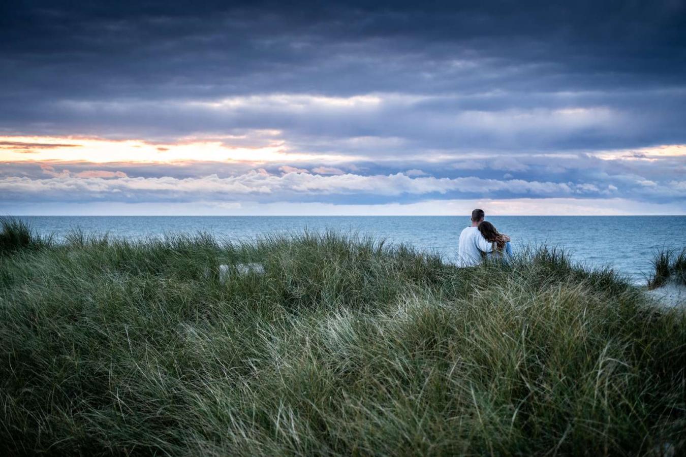 Pärchen an der Nordsee