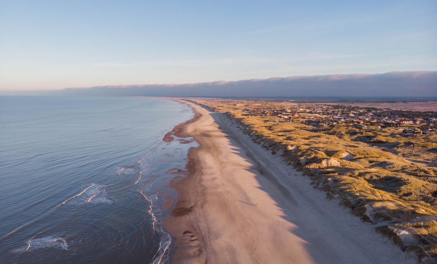 Henne Strand - drone