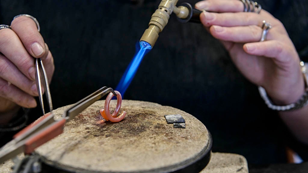 Smykke værksted hos KEILBERG SMYKKER