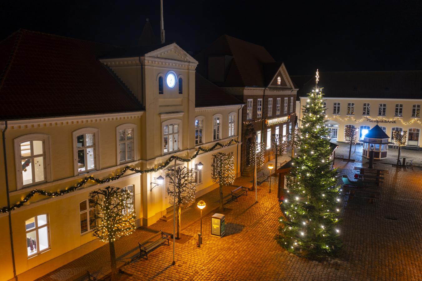 Jul på Ringkøbing Torv