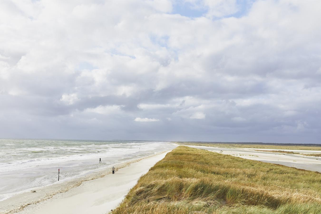 Udsigt over Skallingen og Vesterhavet