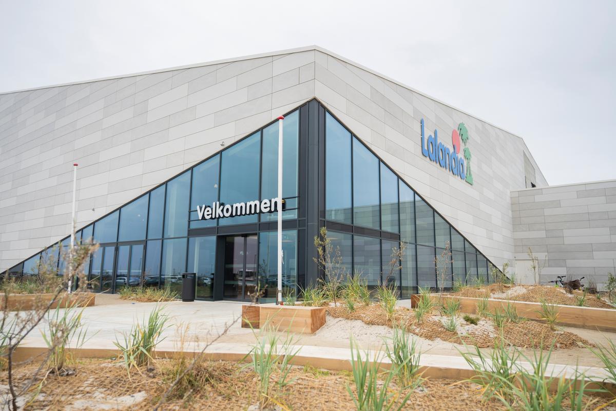 Et feriecenter, lalandia i efteråret