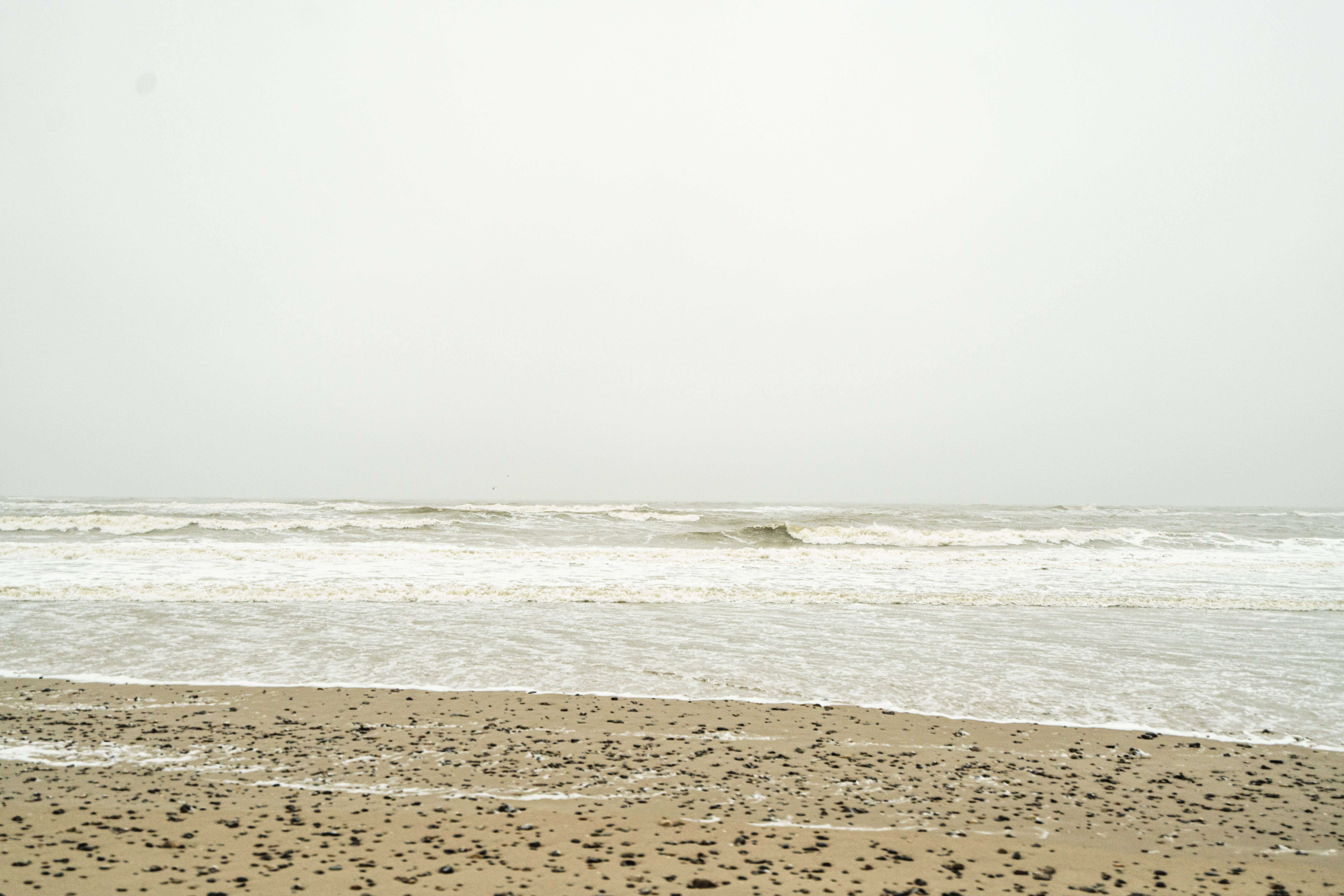 Hvide sande strand efterår