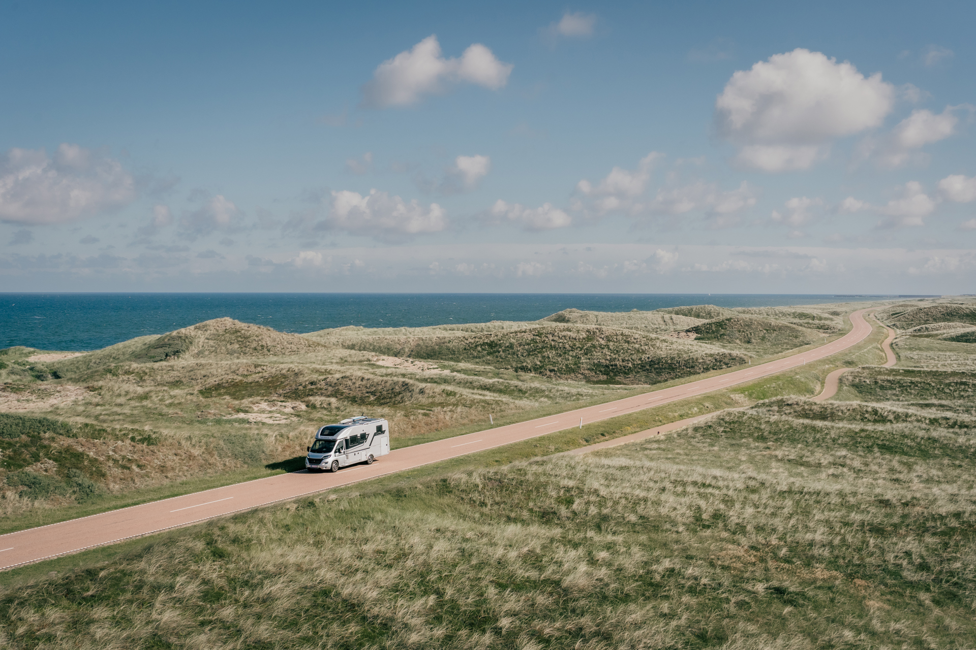 Autocamper vestkysten